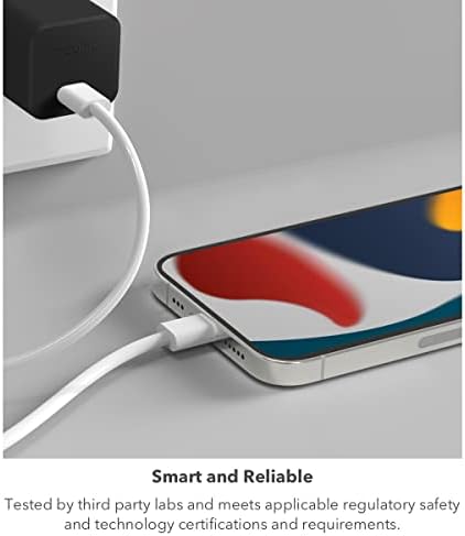 Mophie Speedport 20 W USB-C Fast Charger – Compact Ga N Technology Power Adapter for Mac Book Pro 13, i Phone 16/15/14 Pro, Galaxy S25/S24, Google Pixel 9 – Efficient and Lightweight Charging Solution for On-the-Go Professionals