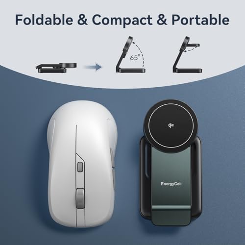 Ultimate 3-in-1 Wireless Charging Station for Apple Devices – Qi2 Certified 15 W Magnetic Fast Charger for i Phone 16/15/15 Pro/14/13/12, Apple Watch & Air Pods – Portable, Foldable Design for Efficient Charging and Minimal Clutter