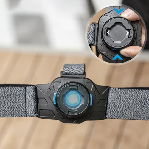 Innovative Magnetic Head Mount Smartphone Holder for Hands-Free First-Person Video Capture – Compatible with 4″ to 7″ Devices like i Phone, Samsung, and Huawei – Lightweight Adjustable Strap for Ultimate Comfort in Outdoor Adventures and Vlogging – 360-Degree Rotatable Bracket for Diverse Filming Angles – Durable, Easy-to-Clean Design Tailored for Active Lifestyles and Seamless Live Shooting Experiences