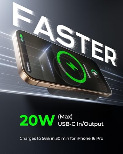 Revolutionary KU XIU 3-in-1 Mag-Safe Wireless Charging Station & Portable Power Bank – 5000 m Ah Fast Charger for i Phone 12-16, Apple Watch Ultra & Air Pods – Ultra-Compact, Foldable Design with Adjustable Viewing Stand for Effortless Travel – Advanced Compatibility & Intelligent Charging Solutions Explore the ultimate charging solution with the KU XIU 3-in-1 Mag-Safe Wireless Charger that seamlessly integrates a powerful 5000 m Ah battery, a versatile stand, and a cutting-edge charging station. Designed for modern travelers, this compact device supports i Phone 12-16 models, Apple Watch Ultra, and Air Pods, ensuring rapid 15 W wireless charging and 20 W PD for USB-C gadgets. The precision-engineered adjustable stand enhances your viewing experience while charging, making it perfect for entertainment on-the-go. Enjoy a sleek, foldable design that fits effortlessly in your pocket or bag, meeting aviation standards for hassle-free travel. With intelligent charging technology, prioritize device safety and longevity while enjoying a charging efficiency of up to 95%. Elevate your charging experience with the KU XIU – the perfect blend of style, practicality, and performance for today’s tech-savvy users.
