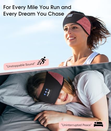 Revolutionary Bluetooth 5.4 Sleep Mask Headphones with Superior HD Sound Quality – Ultimate Comfort Music Headband Perfect for Travel, Yoga, and Running – Exceptional Gift Option for All, Featuring Unmatched Compatibility for an Elevated Listening Experience