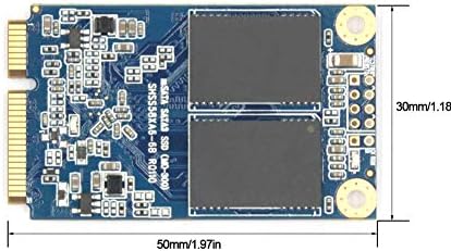 Maximize Your Device’s Performance with 128 GB m SATA SSD M3 – Ultra-Fast 3 D NAND Flash Internal Drive for Mini PCs, Notebooks, and Tablets – Experience Lightning Speed and Superior Compatibility for Smooth Multitasking and Efficient Workflows