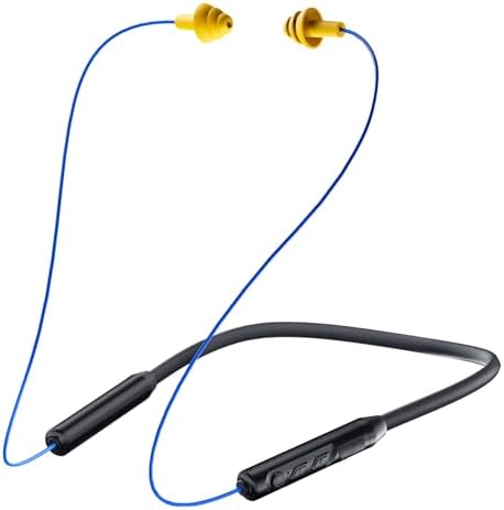 MIPEACE Bluetooth Neckband Earbuds with 29 d B Noise Cancellation – 19+ Hours Long Battery Life, IPX5 Sweatproof Design for Active Lifestyles – Ergonomic Wireless Earplugs with Seamless Connectivity and User-Friendly Controls in Stylish Gray