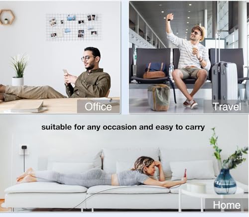 Verizon Mi Fi 7730 L & 8800 L Jetpack USB-C Rapid Wall Charger – UL Listed 5 FT Charging Cable for Ultimate Mobile Hotspot Power – Fast & Reliable Connectivity on the Go – Compact Design for Travelers and Professionals