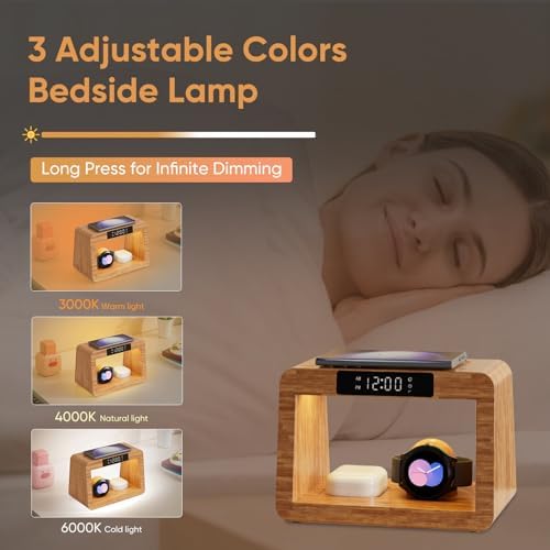 Advanced 2025 Multi-Device Wireless Charging Station: Ultimate USB Charging Dock for Seamless Apple and Android Compatibility, Family-Friendly Organizer with Six Fast-Charge Cables, Stylish Design for Home or Office, Smart Charging Technology for Efficient Power Management