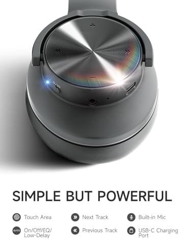 Transform Your Sound Experience with Picun B8 Over-Ear Wireless Bluetooth Headphones – Incredible 120-Hour Battery Life, Custom EQ Modes, and Powerful Deep Bass for Ultimate Immersion – Ideal for Travel, Office, and Daily Adventures in Chic Purple