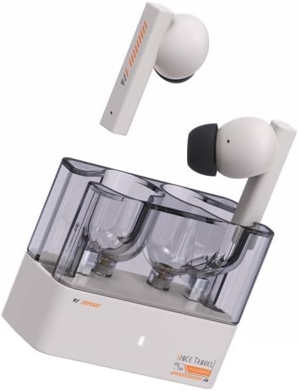 Moondrop Space Travel TWS Earphones – Ultimate Bluetooth 5.3 Noise Cancelling IEMs for Exceptional Sound Quality and Comfort, Perfect for Music, Gaming, and Calls on the Go