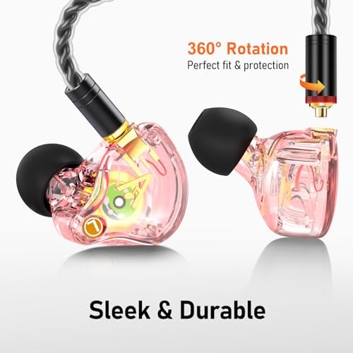 Unleash Exceptional Sound Quality with Vibes 202 MC USB-C Wired Earbuds: Premium Hi-Fi Audio, Advanced Noise Isolation, Ergonomic Comfort for i Phone 15/16 – Built-In Microphone for Effortless Communication & Durable Silver-Plated Cable – Includes Portable Case for On-the-Go Convenience