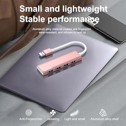 Unlock Seamless Device Connectivity with Our Compact 2 ft USB 3.0 Hub & Multiport Splitter – High-Speed Adapter for Laptops, PCs, i Macs & More – Effortlessly Connect Multiple Devices for Enhanced Productivity on the Go!