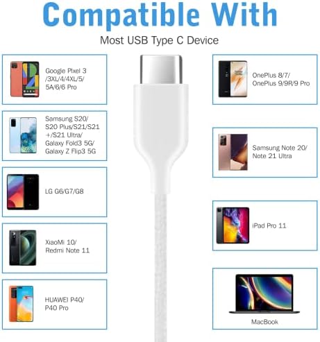 Urban X 2021 Type-C Stereo Earbuds for Samsung Galaxy Z Flip3 5 G – Premium Audio Performance with Built-in Microphone – Tangle-Free Braided Cable for Enhanced Durability – USB-C Connector for Seamless Compatibility and Comfort