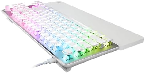 Experience Unmatched Gaming Precision with Turtle Beach Vulcan TKL Tenkeyless Mechanical Keyboard – Linear Titan Switch, Customizable AIMO RGB Lighting, Durable Aluminum Build, and Portable USB-C Connectivity for Ultimate Performance and Style