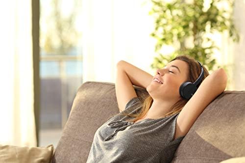 JVC HA-S23 W On-Ear Bluetooth Headphones – Ultra-Lightweight, Foldable Design with 17-Hour Battery Life for Effortless Listening – Versatile Compatibility for All Devices (Vibrant Blue)