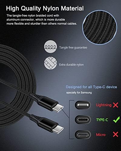 Rapid Charge Solution: 20 W PD Wall Plug & 30 W Car Adapter Set with 60 W C to USB-C Cables for Samsung Galaxy A15, A14, S24, S23, S22+, S21 Ultra, Google Pixel 8, i Phone 15 Pro – Ultimate Power & Compatibility for Fast Charging on the Go