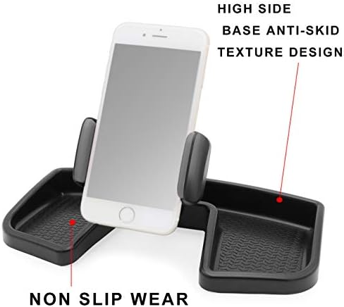 Camoo Premium 360-Degree Adjustable Phone & GPS Holder for Jeep Renegade (2015-2025) – Sleek Organizer Stand with Enhanced Compatibility and Stability for Hands-Free Navigation and Convenience