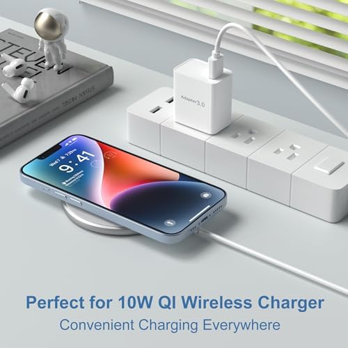 OKRAY 2-Pack 18 W Quick Charge 3.0 USB Wall Charger Block – Dual Fast Charging Power Adapters for i Phone 16/15/14/13/12/11 Pro & Samsung Galaxy S25/S24/A16/A15 – Compact, Reliable, and Efficient Charging Solution for Home and Travel