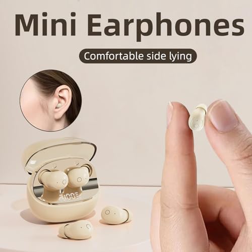 T10 Mini Wireless Bluetooth Earbuds for Small Ears – Ultra-Discreet Design with 24-Hour Battery Life, IPX5 Waterproof Durability, Bluetooth 5.4 Connectivity, and Dynamic Sound – Ergonomic Fit for Active Lifestyles and Unmatched Comfort