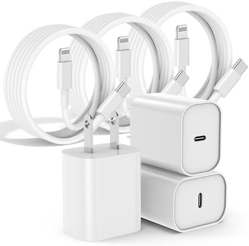 Ultra-Fast 3 FT USB-C to Lightning Charger Cable for i Phone 14, 13, 12, Pro Max & More – Certified High-Speed Charging, Enhanced Durability, and Universal Compatibility for Efficient Power Delivery – Perfect for Home, Office, and Travel Use