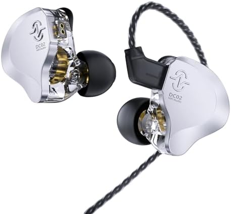 Upgrade Your Gaming Experience with CCZ DC02 High-Fidelity In-Ear Earbuds – Precision Dual Magnetic Circuit Technology for Superior Sound Quality, Integrated Microphone for Clear Team Communication, Ergonomic Design for Long-Lasting Comfort, and Universal Device Compatibility – Ideal Choice for Gamers and Audiophiles in Stylish Black Finish