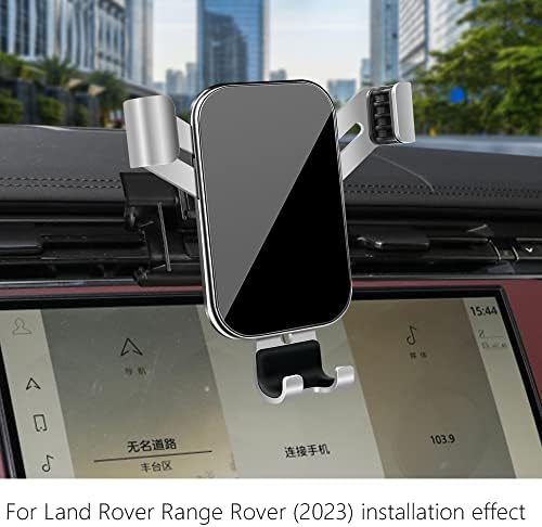 Premium Car Phone Holder for Land Rover Range Rover & Range Rover Sport (2022-2025) – Versatile Mobile Cradle with 360-Degree Rotation, Built-In Charging & Secure Fit for Enhanced Driving Safety and Accessibility