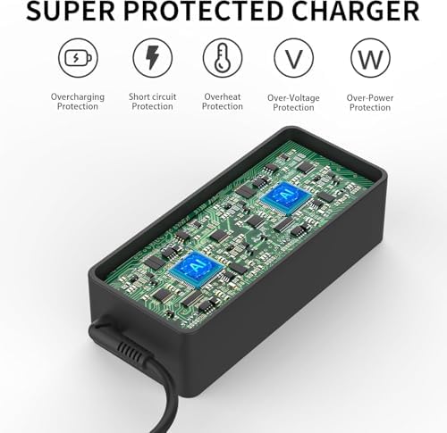 High-Efficiency 45 W USB Type C Power Adapter for Lenovo Think Pad & Chromebook – Fast Charging with Multi-Protection Safety Features for Enhanced Device Compatibility and Reliability
