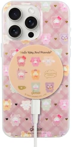 Sonix x Sanrio Hello Kitty & Care Bears Magnetic Mag Safe Charger for i Phone 12-16 Series | 6.5 ft USB-C Fast Wireless Charging Cable | Stylish, Playful, and Efficient Power Solution for Your Device
