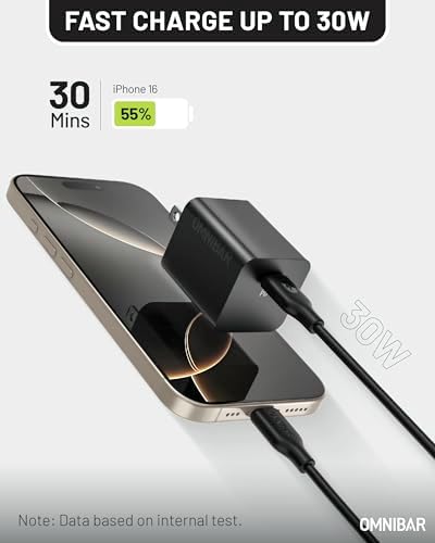 35 W Dual-Port USB C Charger Block – Ga N Fast Wall Adapter with Foldable Plug | PD 3.0 & PPS for i Phone 16/15/14/13, Galaxy S24/S23, Pixel 8/7, Mac Book Air & More – Ultimate Compact Power Solution for Home & Travel