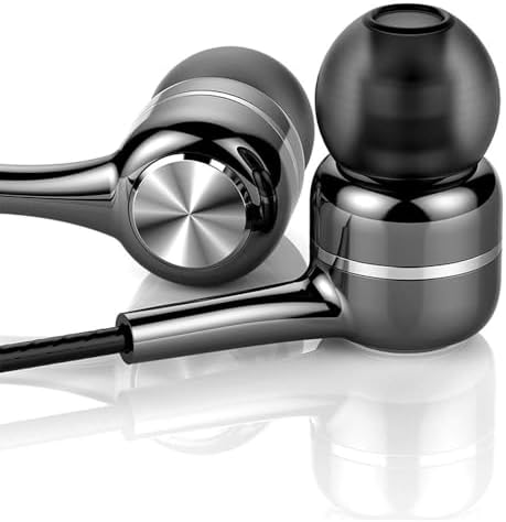 Experience Superior Sound with 4-Pack Wired Earbuds Featuring Microphone – Ideal In-Ear Earphones for School and Daily Use – Deep Bass Audio, Noise Isolation, and Universal 3.5 mm Compatibility with i Phone, i Pad, Samsung, and Google Devices in Black, White, Pink, and Green – Lightweight Design for All-Day Comfort and Clear Calls