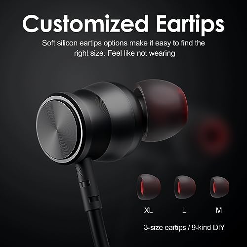 Experience Unmatched Audio Excellence with Rythflo’s Bluetooth Headphones | 150-Hour Playtime & Deep Bass for Immersive Sound | Sweatproof In-Ear Earbuds with Secure Earhooks | Magnetic Neckband for Effortless Travel | Hands-Free Mic & Enhanced Device Compatibility for Seamless Connectivity | Perfect for Business, Gym, and Adventures