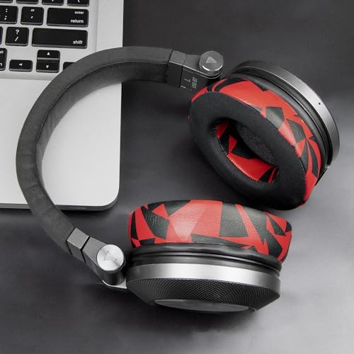 Transform your JBL Synchros with SOULWIT Snow Leopard Cooling Gel Earpads – Ultimate Upgrade for E50, E50 BT, S500, S700 Wireless Headphones – Unmatched Noise Isolation and Comfort for Extended Listening Adventures