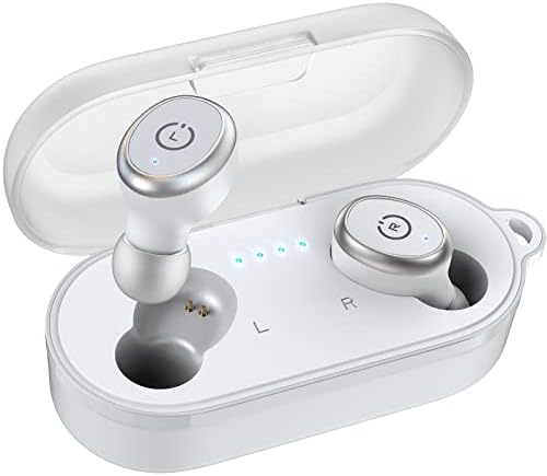 TOZO T10 True Wireless Bluetooth 5.3 Earbuds – 45 Hours of Playtime, IPX8 Waterproof Stereo Headphones with Built-in Mic – Customizable Sound with 32 EQ Settings via App for Enhanced Audio Experience and Seamless Connectivity