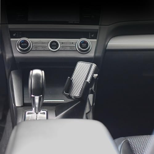Subaru Outback Phone Holder (2015-2019) – Secure Smartphone Cradle with 360-Degree Rotation for Optimal Viewing and Navigation Safety