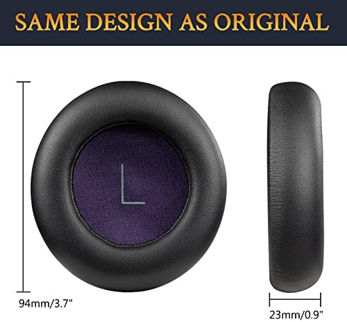 Transform Your Audio Experience with SOULWIT Replacement Ear Pads for Plantronics Back Beat Pro – Premium Noise Isolation Memory Foam Cushions, Luxurious Protein Leather Covering, Effortless Installation, and Enhanced Compatibility – Elevate Comfort and Sound Quality Today!