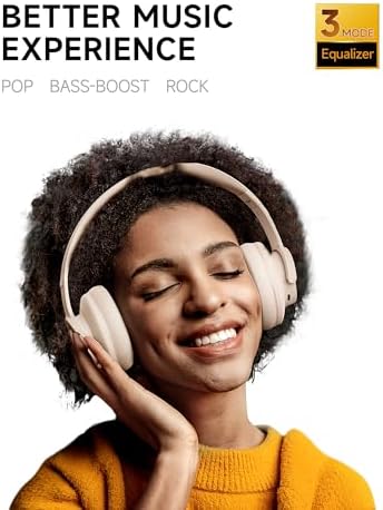 Transform Your Sound Experience with Picun B8 Over-Ear Wireless Bluetooth Headphones – Incredible 120-Hour Battery Life, Custom EQ Modes, and Powerful Deep Bass for Ultimate Immersion – Ideal for Travel, Office, and Daily Adventures in Chic Purple