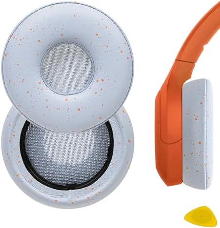 Transform Your Sony WH-H810 Headphones with Geekria Quick Fit Replacement Ear Pads | Premium Memory Foam Cushions for Enhanced Comfort & Acoustic Performance | Stylish Crystal Blue Earpads for Easy Installation & Long-Lasting Durability