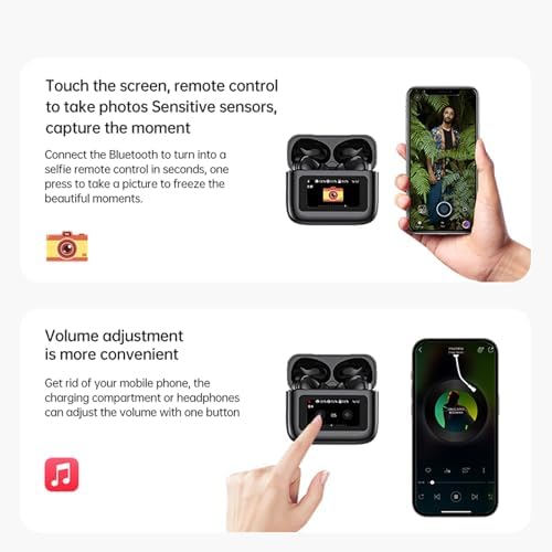 AI-Powered Language Translation Earbuds – Cutting-Edge Bluetooth 5.4 Wireless Headphones with Instant Multilingual Communication, Touch Control for Effortless Conversations, and Advanced Noise Cancellation for Enhanced Travel and Business Experiences – Ideal for Global Explorers and Professionals