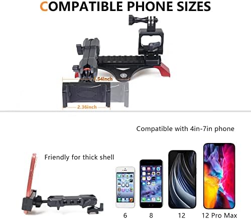 Revolutionize Your Ford Bronco Experience with the 360° Adjustable Dash Phone Mount Holder – Precision-Engineered Aluminum Smartphone Bracket for 2021-2025 Models, Perfect for 2-Door and 4-Door Interiors, Effortless Installation, Stylish Black Design for Maximum Durability and Functionality