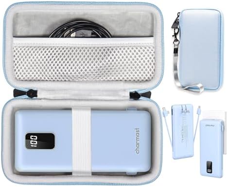Ultra-Slim Case Sack for Charmast Portable Charger – Premium Shockproof Organizer with Enhanced Compatibility and Quick Charge Technology for Travel Convenience