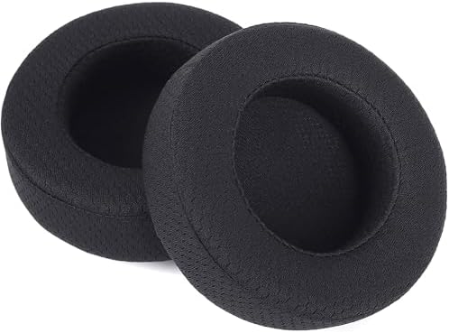 Upgrade Your Audio Comfort: Premium Mesh Fabric Memory Foam Earpads for Corsair Virtuoso RGB Wireless, RGB Wireless XT & SE Headsets – Enhance Sound Isolation & Durability for Extended Use