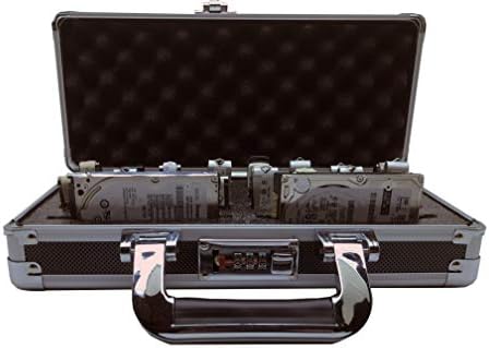 Ultimate Aluminum USB Thumb Drive Organizer Case – Shockproof & Antistatic Storage Solution for 48 Drives with Swivel Handle – Perfect for Portable Data Management and Travel Efficiency