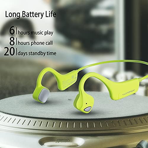 Revolutionary Open Ear Bone Conduction Headphones – Advanced Bluetooth 5.0 Sports Earphones with IP65 Waterproof Protection, Rapid Type-C Charging, and Feather-Light 25 g Design for Exceptional Sound Clarity and Outdoor Safety Awareness