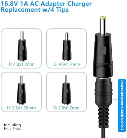 Optimized 16.8 V AC DC Power Supply Adapter for Sonic Massage Guns – Fast Charging Solution for Life Pro Sonic, Youdgee H1 Mini, Mebak 3 & More – Enhanced Compatibility & Reliability for Ultimate Massage Experience