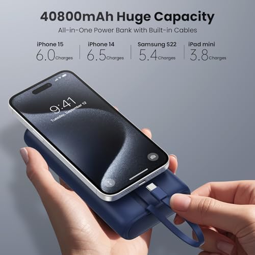 High-Capacity 25,800 m Ah Portable Charger Power Bank – Fast USB C Charging with Intelligent Smart IC, 3 USB Ports for Multi-Device Support – Ideal for i Phone 16/15/14, Galaxy, & Android – Reliable Power On-the-Go