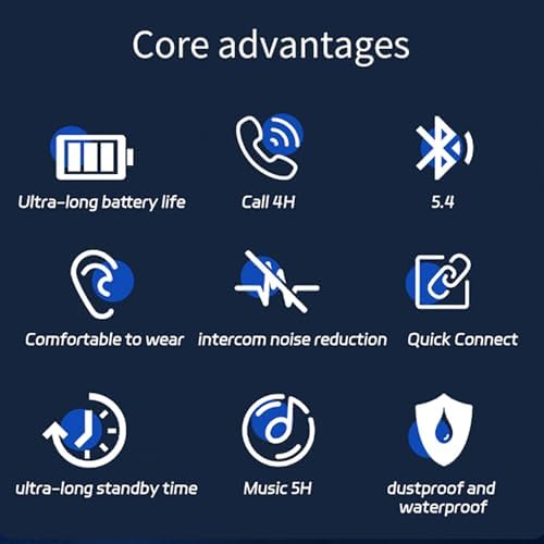 Open-Ear Bluetooth 5.4 Earphones – OWS Active Lifestyle Headset with Hi-Fi Stereo Sound, Noise-Cancelling Features, Ultra-Lightweight Design, and Portable Convenience for Running, Workouts, and Everyday Use (Black) – Your Ideal Companion for Audio Freedom and Enhanced Connectivity