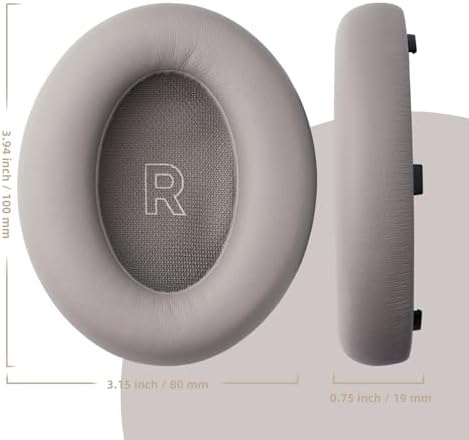 Ultimate Comfort Earpads for Bose Quiet Comfort Ultra Wireless Headphones – Premium Protein Leather & High-Density Memory Foam for Superior Noise Isolation and Enhanced Audio Experience