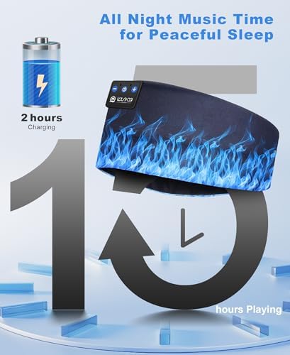 Ultimate Bluetooth 5.4 Sleep Headband Headphones – Designed for Side Sleepers, Unmatched Comfort for Active Lifestyles, Superior Sound Quality, Ergonomic Fit for Enhanced Relaxation, Ideal Tech Gift for Music and Podcast Enthusiasts