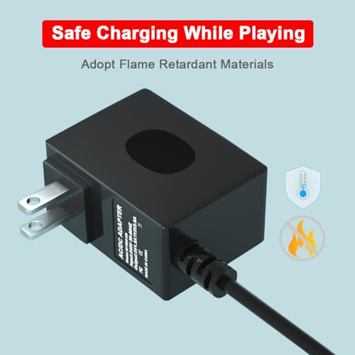 10 FT USB-C Power Adapter for Nintendo Switch & Lite – High-Speed 15 V 2.6 A Charger for Ultimate Gaming Freedom – Enhanced Dock Compatibility for Continuous Play and Versatile Setup