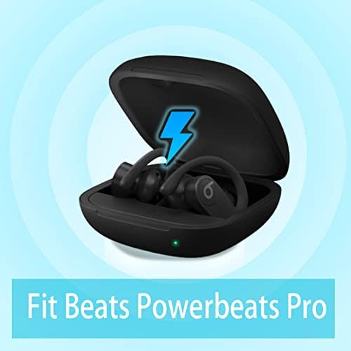 Ultimate Comfort Memory Foam Ear Tips for Beats Powerbeats Pro/2/3 – Secure Fit Anti-Slip Replacement Earpads with Storage Box – 3 Pairs (Medium, Black) for Enhanced Sound Isolation and Durable Performance