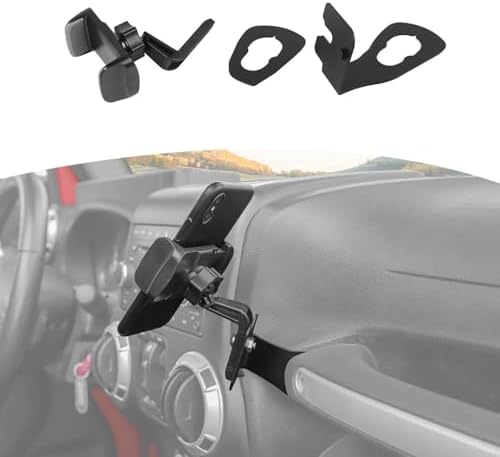 RT-TCZ Jeep TJ Phone & Walkie Talkie Mount Bracket – Durable, Easy-Install Holder for 1997-2006 Wrangler Models – Ultimate Off-Road Accessory for Secure Device Management and Enhanced Communication
