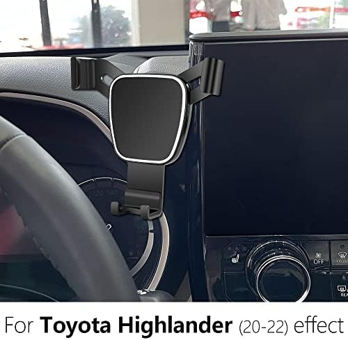 Toyota Highlander 2008-2013 Custom Car Phone Holder – Secure Mobile Phone Mount for Navigation & Hands-Free Use – Durable Auto Accessory for Enhanced Driving Safety and Convenience