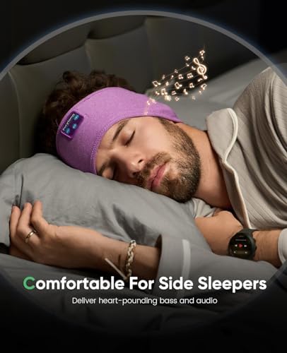 Perytong Wireless Bluetooth Sports Headband Headphones – Ultimate Comfort & Crystal-Clear Sound for Sleep, Yoga & Jogging – Perfect for Insomnia Relief, Meditation, and Easy Device Pairing